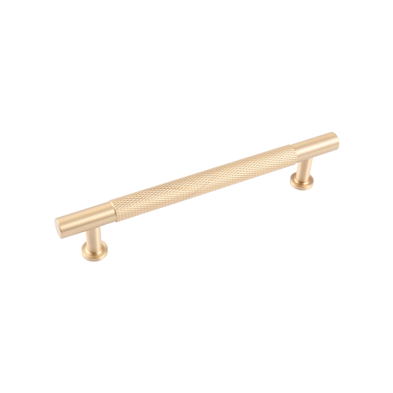 9591 Nordic Simple Light Luxury All Copper Cabinet Garderobe Langes Griff